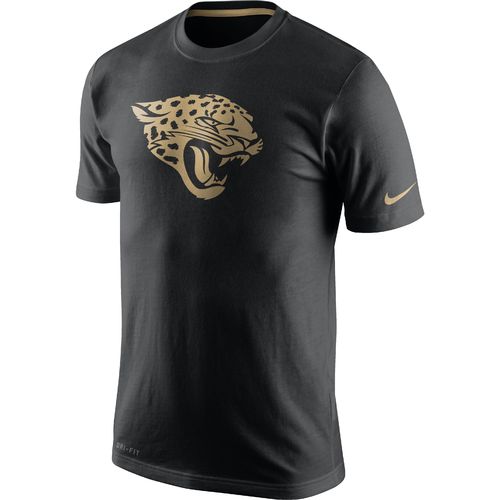 NFL Men's Jacksonville Jaguars Nike Black Championship Drive Gold Collection Performance T-Shirt